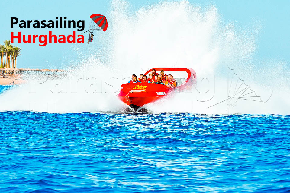 Hurghada Mega Fun Parasailing with Tube and Banana boat