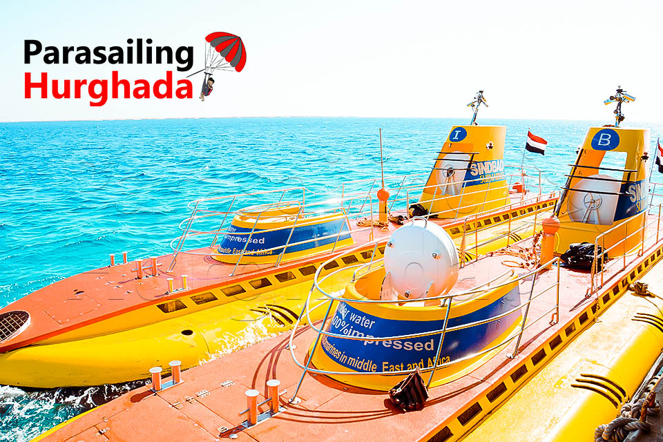 Super Mega Fun Submarine, Parasailing with Tube and Banana boat