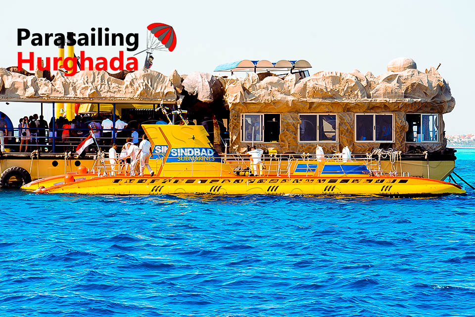 Super Mega Fun Submarine, Parasailing with Tube and Banana boat