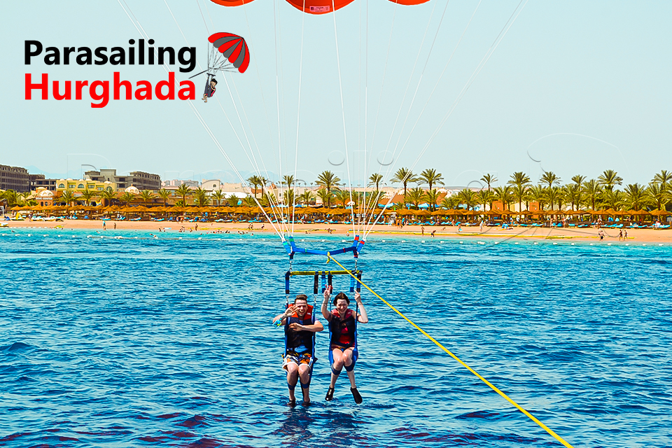 Private Hurghada Parasailing with Hotel pickup