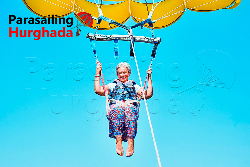 Private Hurghada Parasailing with Hotel pickup