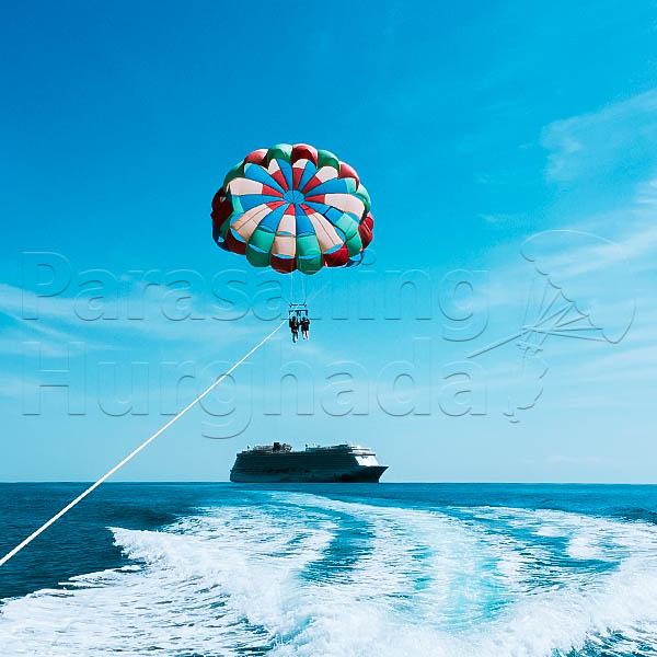 Private Hurghada Parasailing with Hotel pickup