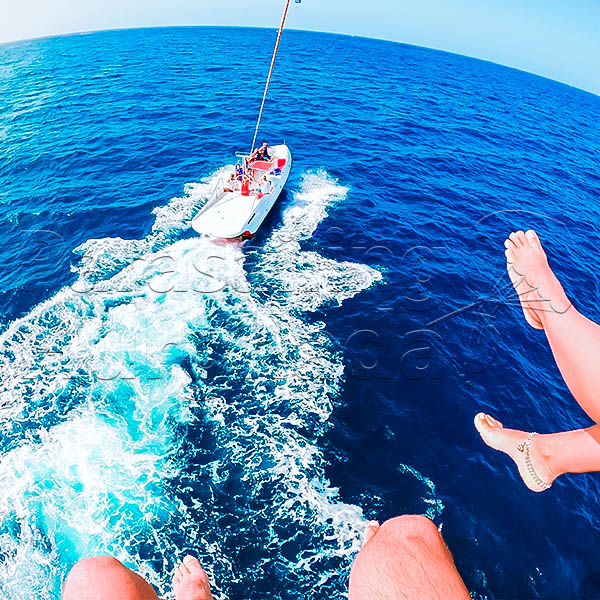 Fun Day Package Quad Bike and Parasailing, Turkish Bath with Massage