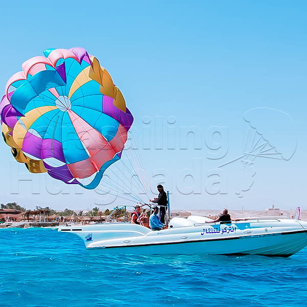 Hurghada Mega Fun Parasailing with Tube and Banana boat